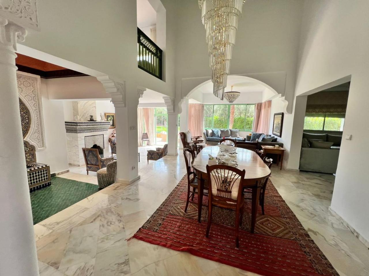 Villa Avec Piscine Privatisee A La Palmeraie Marrakesh Exterior foto