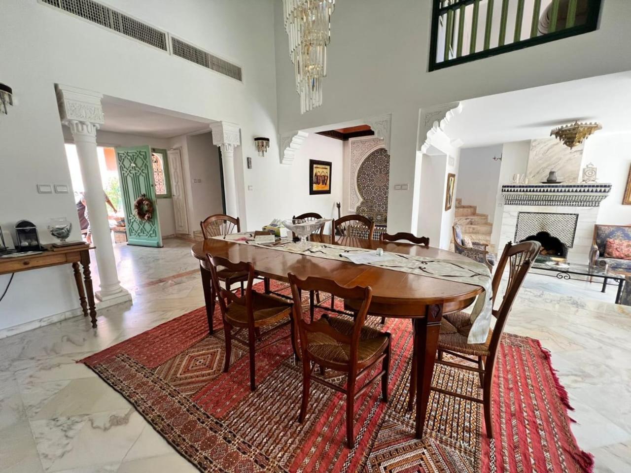 Villa Avec Piscine Privatisee A La Palmeraie Marrakesh Exterior foto