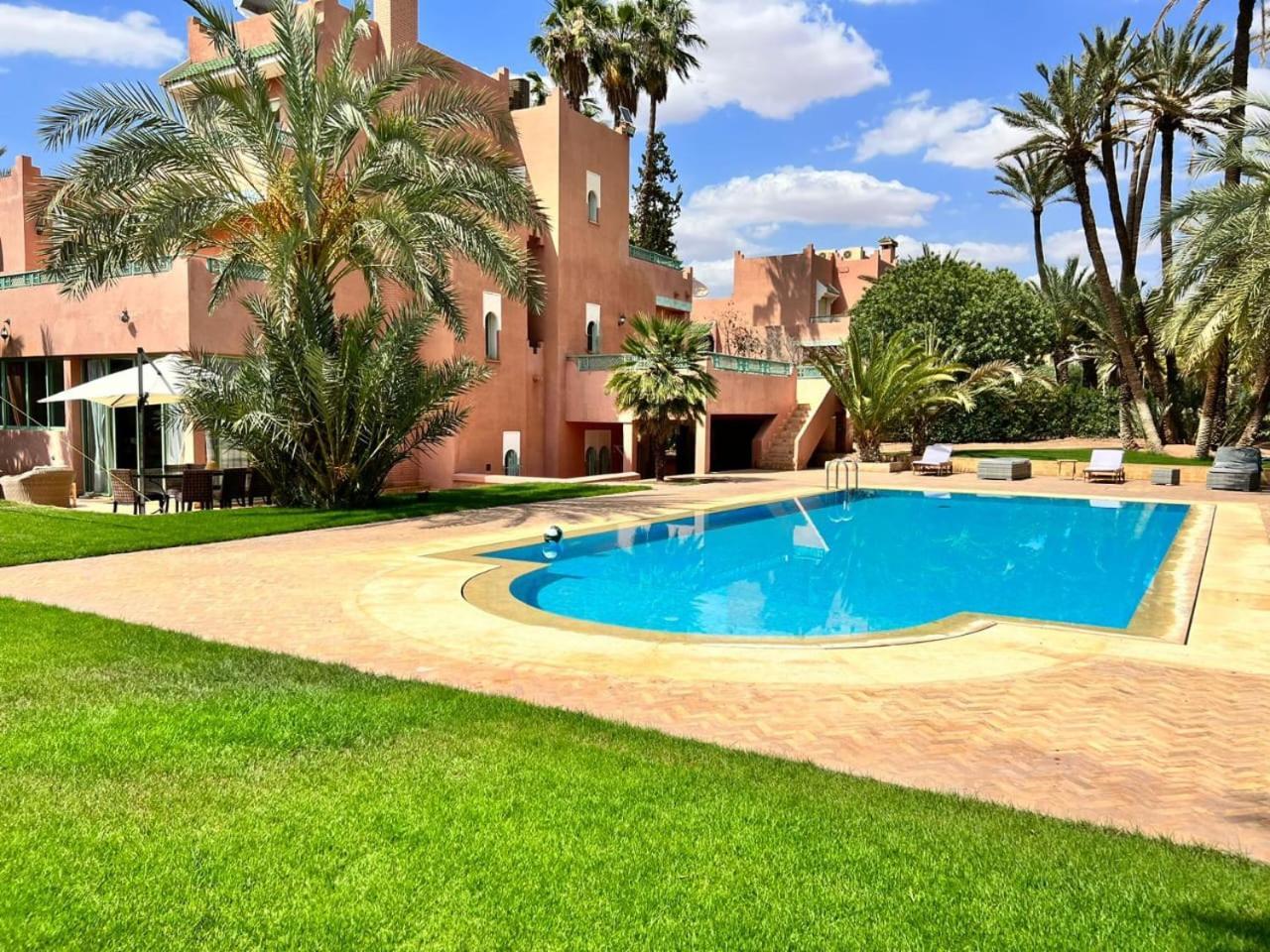 Villa Avec Piscine Privatisee A La Palmeraie Marrakesh Exterior foto