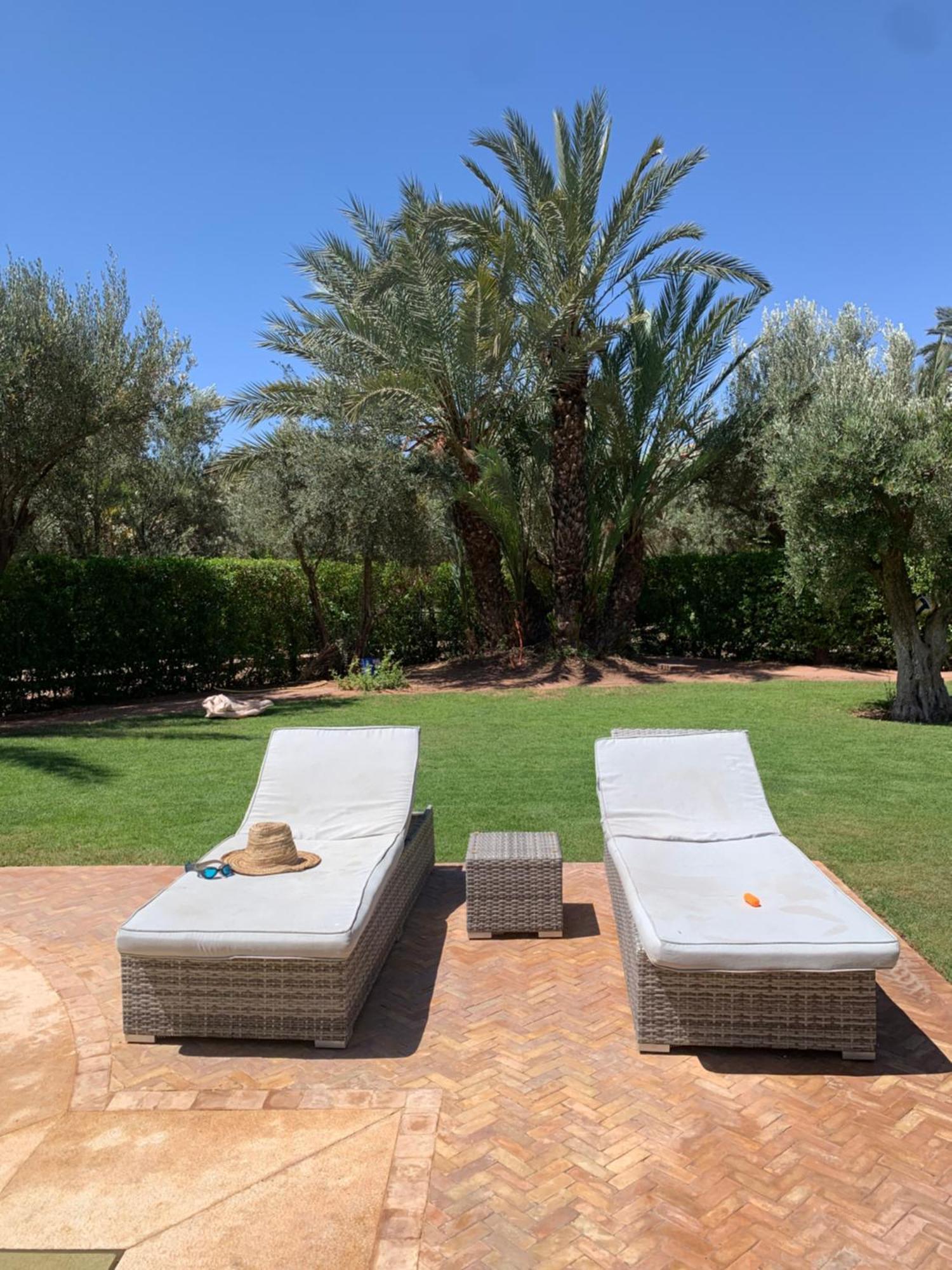 Villa Avec Piscine Privatisee A La Palmeraie Marrakesh Exterior foto
