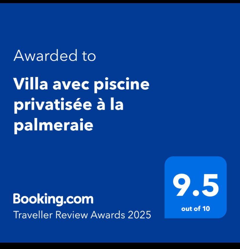 Villa Avec Piscine Privatisee A La Palmeraie Marrakesh Exterior foto
